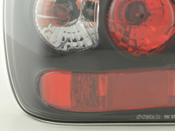 Rückleuchten Set VW Polo Typ 6N Bj. 94-99 schwarz