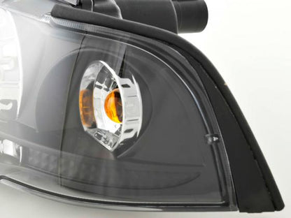 Scheinwerfer Set Angel Eyes BMW 3er E36 Coupe/Cabrio Bj. 92-98 schwarz