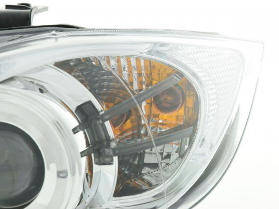 Scheinwerfer Set BMW 3er Typ E90/E91  05-08 chrom