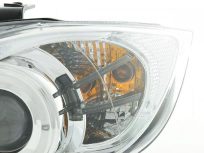 Scheinwerfer Set BMW 3er Typ E90/E91  05-08 chrom