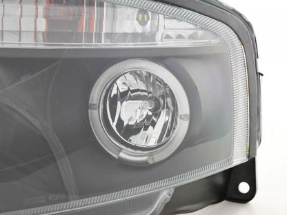 Scheinwerfer Set Citroen C3  02-08 schwarz