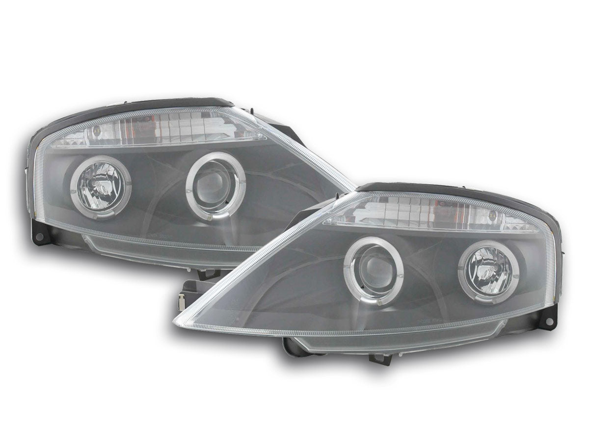 Scheinwerfer Set Citroen C3  02-08 schwarz