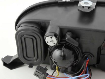 Scheinwerfer Set Fiat Punto 2 Typ 188 Bj. 99-02 schwarz