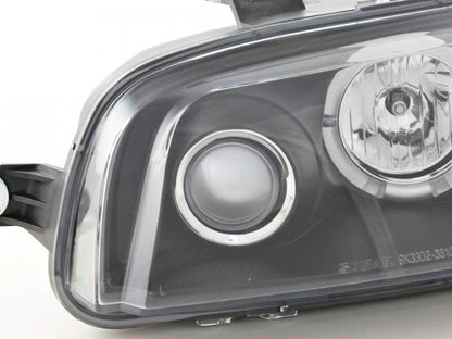 Scheinwerfer Set Fiat Punto 2 Typ 188 Bj. 99-02 schwarz