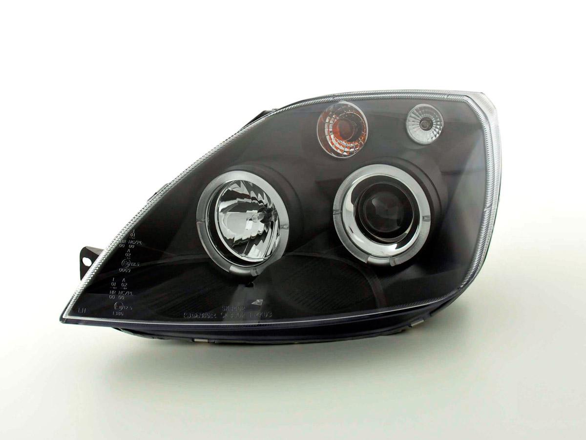 Scheinwerfer Set Ford Fiesta Typ MK6 Bj. 03-07 schwarz