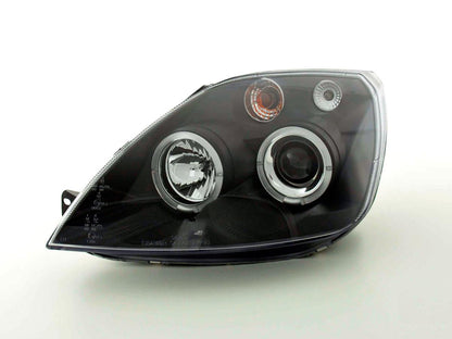 Scheinwerfer Set Ford Fiesta Typ MK6 Bj. 03-07 schwarz