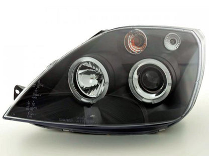 Scheinwerfer Set Ford Fiesta Typ MK6 Bj. 03-07 schwarz