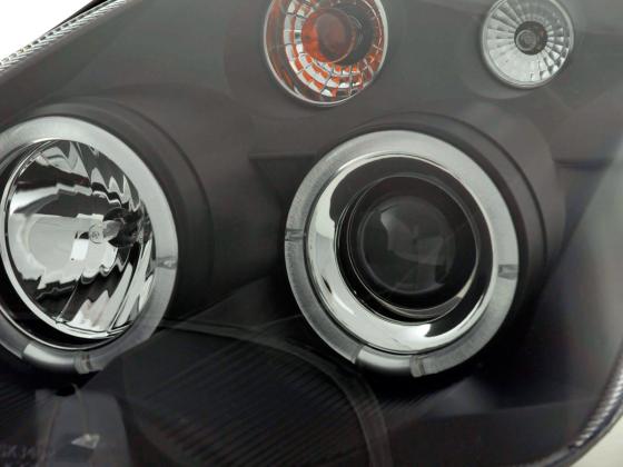 Scheinwerfer Set Ford Fiesta Typ MK6 Bj. 03-07 schwarz