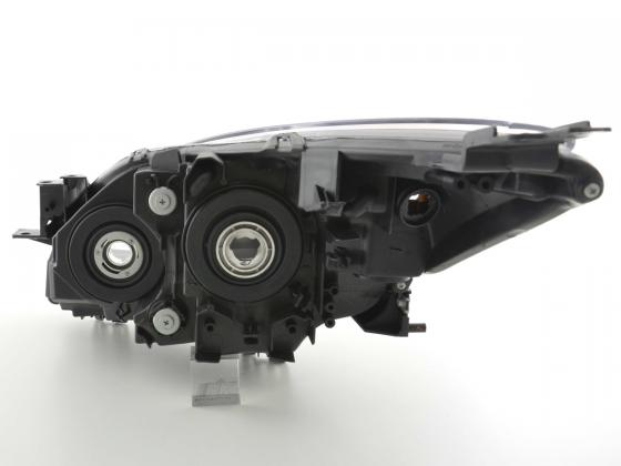 Verschleißteile Scheinwerfer rechts Mazda 3 (BL) Bj. 09-, schwarz