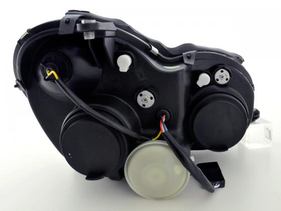 Scheinwerfer Set Mercedes C-Klasse Typ W203 Bj. 00-07 schwarz für Rechtslenker