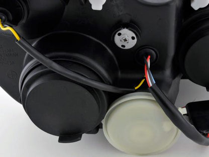 Scheinwerfer Set Mercedes C-Klasse Typ W203 Bj. 00-07 schwarz für Rechtslenker