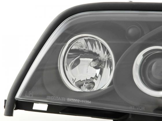 Scheinwerfer Set Mercedes C-Klasse Typ W202 schwarz