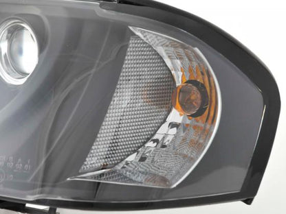 Scheinwerfer Set Mercedes C-Klasse Typ W202 schwarz