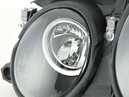 Scheinwerfer Set Mercedes CLK Typ W208 Bj. 98-02 schwarz