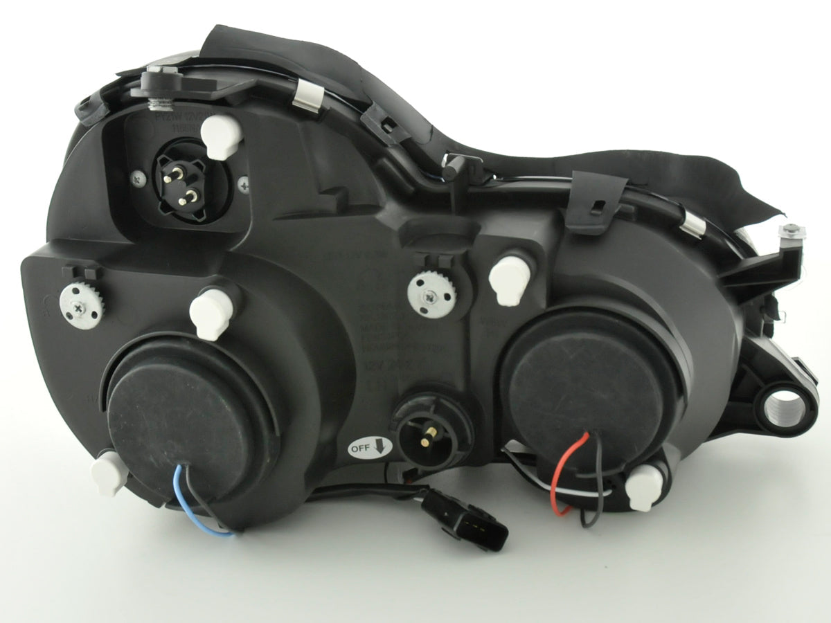 Scheinwerfer Set Mercedes CLK Typ W208 Bj. 98-02 schwarz