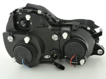 Scheinwerfer Set Mercedes CLK Typ W208 Bj. 98-02 schwarz