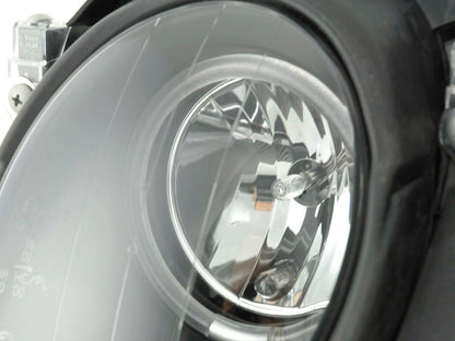 Scheinwerfer Mercedes CLK Typ W208 Bj. 98-02 schwarz für Rechtslenker
