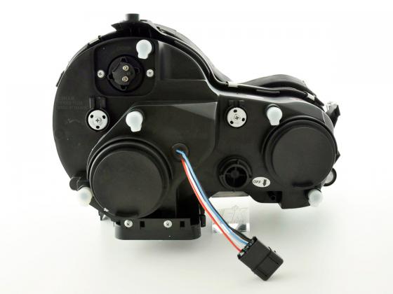 Scheinwerfer Set Mercedes E-Klasse Typ W210 Bj. 99-01 schwarz für Rechtslenker