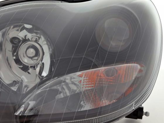 Scheinwerfer Mercedes Benz S-Klasse W220  98-01 schwarz