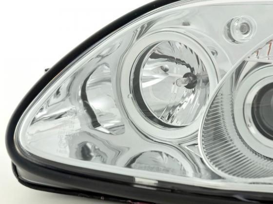 Scheinwerfer Set Mercedes SLK Typ R170  96-97 / 01-02 chrom