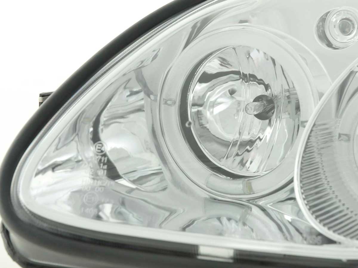 Scheinwerfer Set Mercedes SLK Typ R170  96-97 / 01-02 chrom