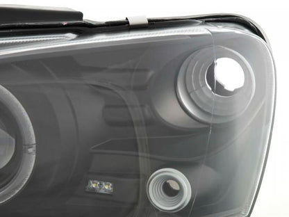 Scheinwerfer Set Peugeot 106 Bj. 96-03 schwarz