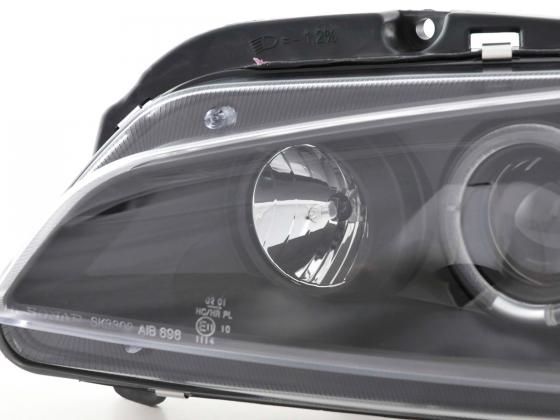Scheinwerfer Set Peugeot 106 Bj. 96-03 schwarz