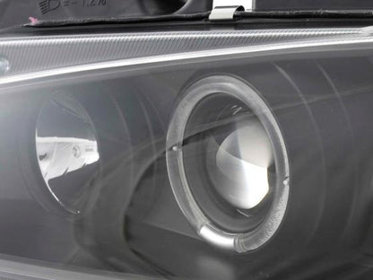 Scheinwerfer Set Peugeot 106 Bj. 96-03 schwarz