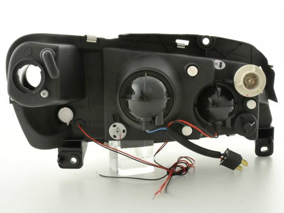 Scheinwerfer Set Peugeot 106 Bj. 96-03 schwarz