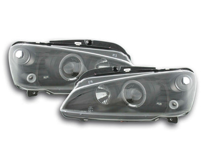 Scheinwerfer Set Peugeot 106 Bj. 96-03 schwarz