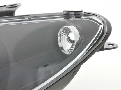Scheinwerfer Set Angel Eyes Peugeot 206 Bj. 98-03 schwarz