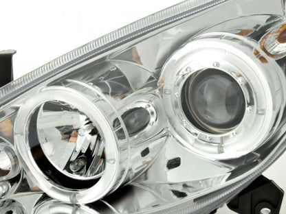 Scheinwerfer Set Peugeot 307 Bj. 01-06 chrom