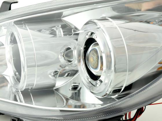 Scheinwerfer Set Peugeot 307 Bj. 01-06 chrom