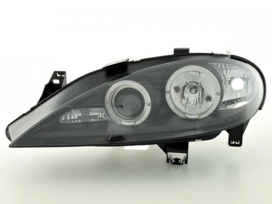 Scheinwerfer Set Renault Megane 1 3/5-trg. Bj. 99-02 schwarz