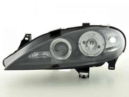 Scheinwerfer Set Renault Megane 1 3/5-trg. Bj. 99-02 schwarz