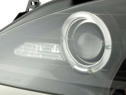 Scheinwerfer Set Renault Megane 1 3/5-trg. Bj. 99-02 schwarz