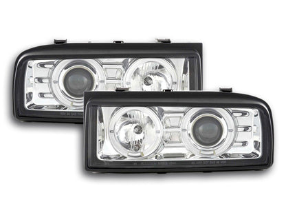 Scheinwerfer Set VW Corrado Typ 53i Bj. 1987-1995 chrom