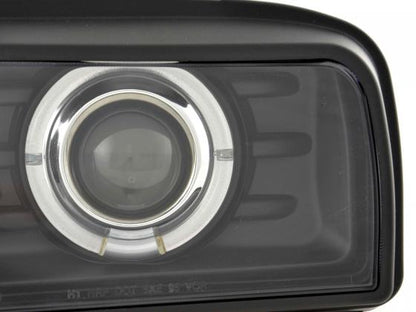 Scheinwerfer Set VW Corrado Typ 53i Bj. 1987-1995 schwarz