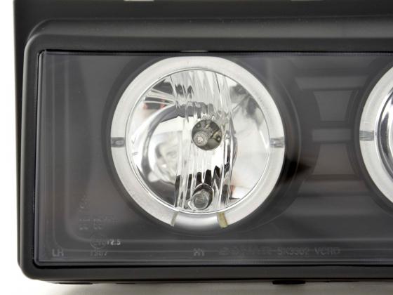Scheinwerfer Set VW Corrado Typ 53i Bj. 1987-1995 schwarz