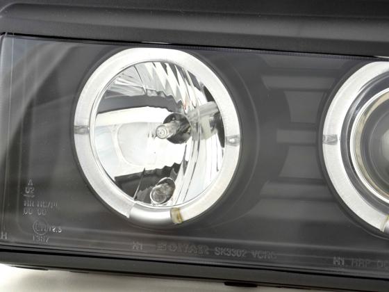 Scheinwerfer Set VW Corrado Typ 53i Bj. 1987-1995 schwarz