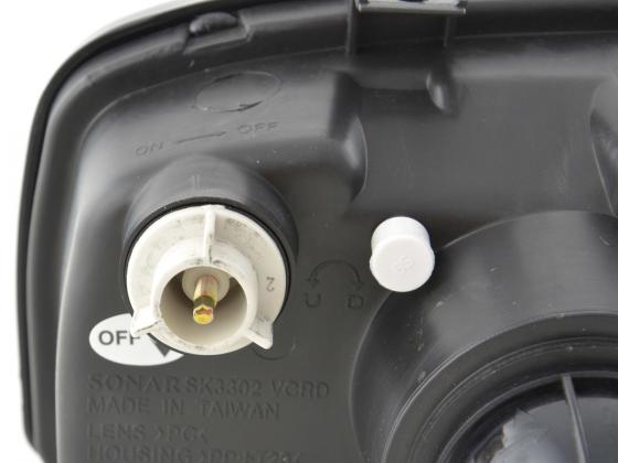 Scheinwerfer Set VW Corrado Typ 53i Bj. 1987-1995 schwarz