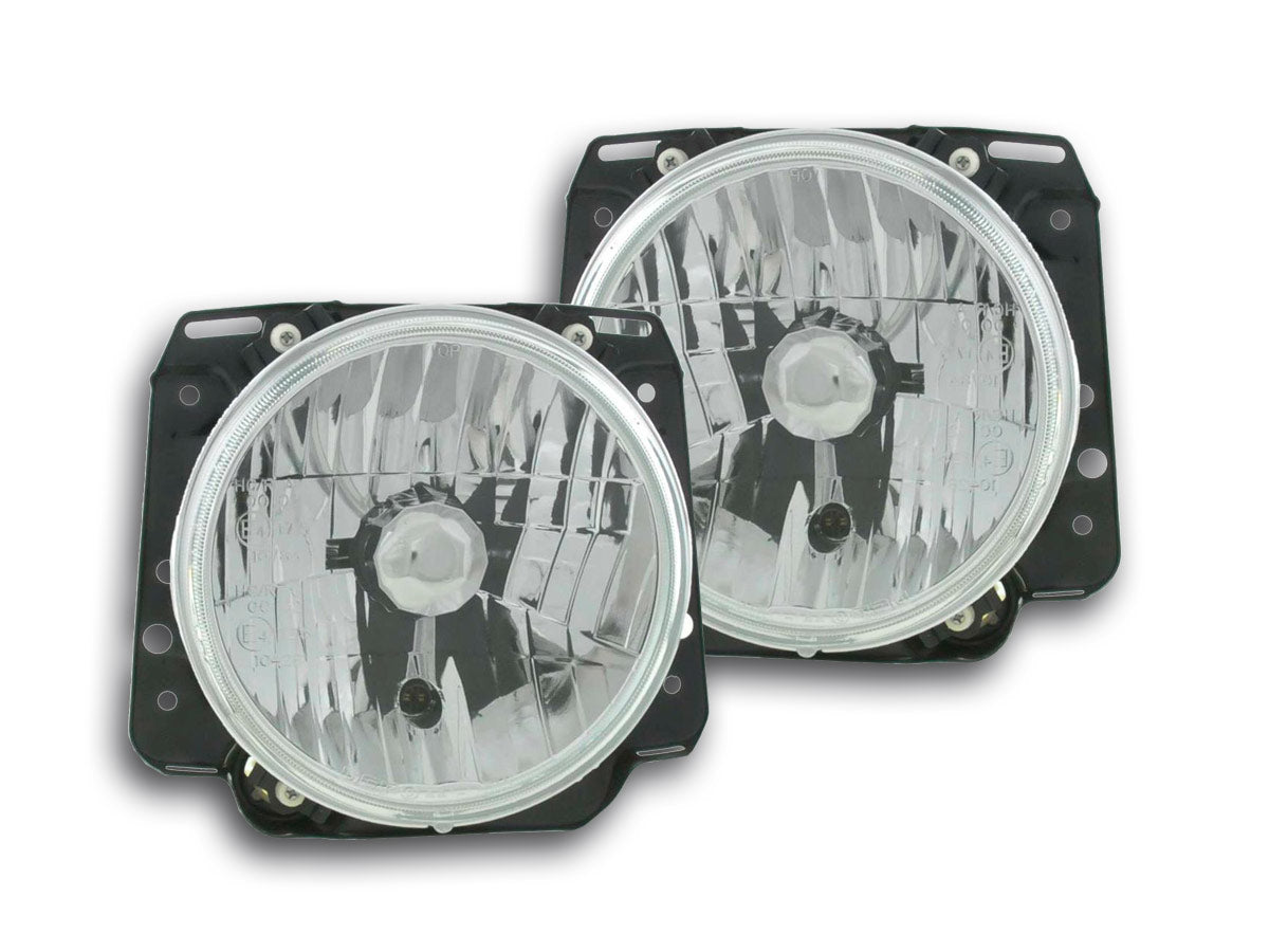 Scheinwerfer Set VW Golf 2 Typ 19 Bj 84-91 crystal chrom