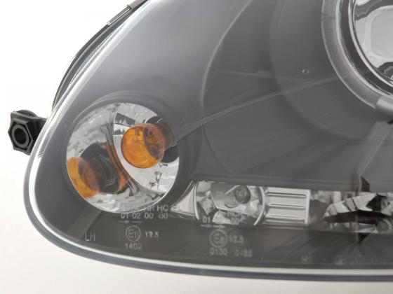 Scheinwerfer Set VW Golf 5 Typ 1K  03-08 schwarz