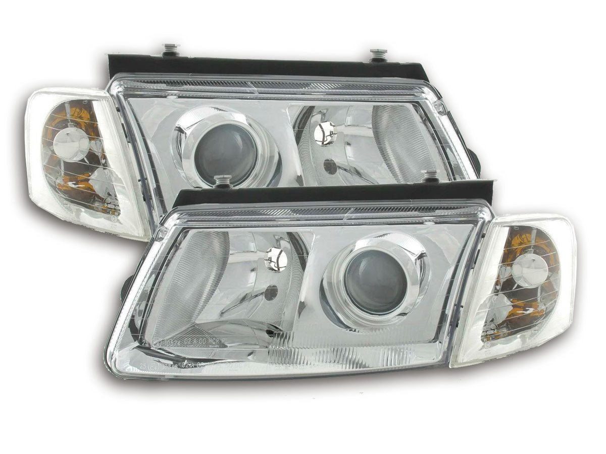Scheinwerfer Set VW Passat Typ 3B Bj. 97-00 chrom