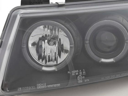 Scheinwerfer Set VW Passat Typ 3B Bj. 97-00 schwarz