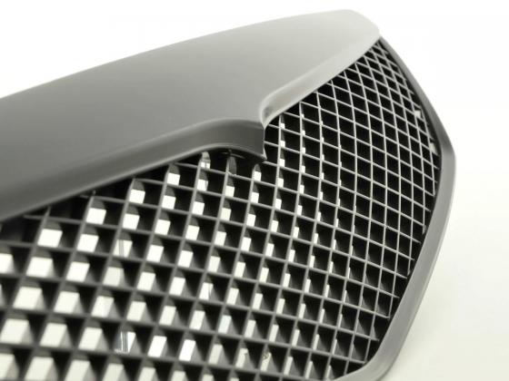 Sportgrill Frontgrill Grill Mazda 2 Typ DY Bj. 03-07 schwarz