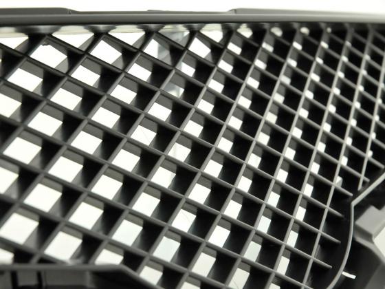 Sportgrill Frontgrill Grill Mazda 2 Typ DE Bj. 07- schwarz