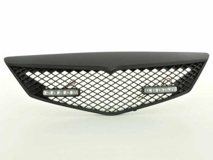 Sportgrill mit Positionslicht Frontgrill Mazda 2 Typ DY Bj. 03-07 schwarz