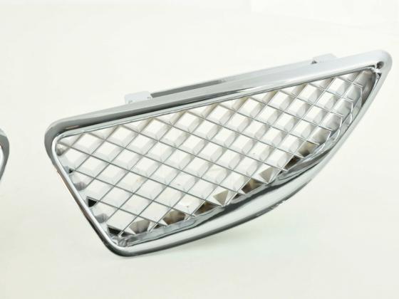 Sportgrill Frontgrill Grill Renault Megane Typ DA/BA/LA/KA/EA Bj. 99-02 chrom