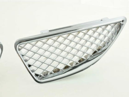 Sportgrill Frontgrill Grill Renault Megane Typ DA/BA/LA/KA/EA Bj. 99-02 chrom
